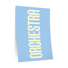 Load image into Gallery viewer, "Orchestra" • blue ▸ Style 2 wall decal