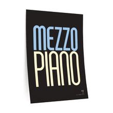 Load image into Gallery viewer, "Mezzo Piano" • black ▸ Style 2 wall decal