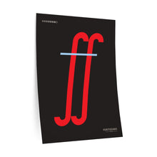 Load image into Gallery viewer, ff (fortissimo) • black ▸ Style 2 wall decal