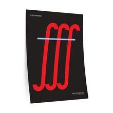 Load image into Gallery viewer, fff (fortississimo) • black ▸ Style 2 wall decal