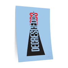 Load image into Gallery viewer, "Decrescendo" • blue ▸ Style 2 wall decal