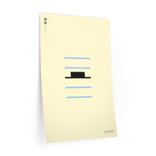 Load image into Gallery viewer, Half rest • cream ▸ Style 2 wall decal