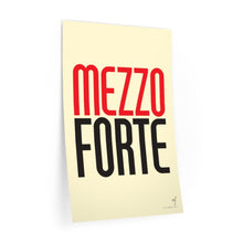 Load image into Gallery viewer, "Mezzo Forte" • cream ▸ Style 2 wall decal