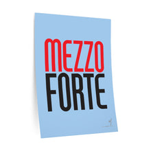 Load image into Gallery viewer, "Mezzo Forte" • blue ▸ Style 2 wall decal