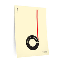 Load image into Gallery viewer, Half note • cream ▸ Style 2 wall decal