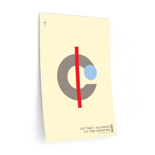 Load image into Gallery viewer, Cut time signature • cream ▸ Style 2 wall decal
