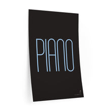 Load image into Gallery viewer, "Piano" • black ▸ Style 2 wall decal
