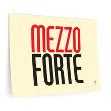 Load image into Gallery viewer, "Mezzo Forte" • cream ▸ Style 2 wall decal