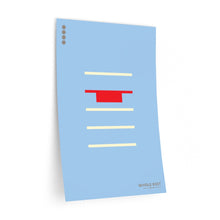 Load image into Gallery viewer, Whole rest • blue ▸ Style 2 wall decal