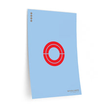 Load image into Gallery viewer, Whole note • blue ▸ Style 2 wall decal