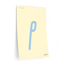 Load image into Gallery viewer, p (piano) • cream ▸ Style 2 wall decal