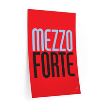 Load image into Gallery viewer, "Mezzo Forte" • red ▸ Style 2 wall decal