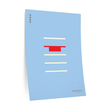 Load image into Gallery viewer, Whole rest • blue ▸ Style 2 wall decal