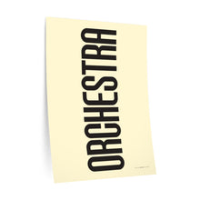 Load image into Gallery viewer, "Orchestra" • cream ▸ Style 2 wall decal