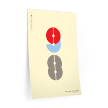 Load image into Gallery viewer, 9|8 time signature • cream ▸ Style 2 wall decal