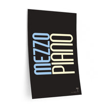 Load image into Gallery viewer, "Mezzo Piano" • black ▸ Style 2 wall decal