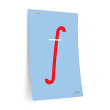 Load image into Gallery viewer, f (forte) • blue ▸ Style 2 wall decal