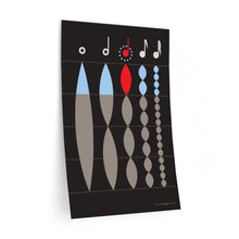 Load image into Gallery viewer, Note values in relation to quarter note • black ▸ Style 2 wall decal