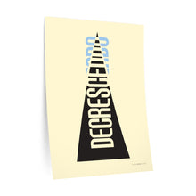 Load image into Gallery viewer, "Decrescendo" • cream ▸ Style 2 wall decal