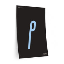 Load image into Gallery viewer, p (piano) • black ▸ Style 2 wall decal