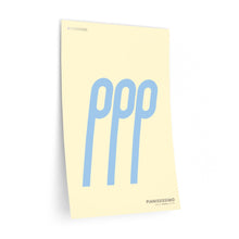Load image into Gallery viewer, ppp (pianississimo) • cream ▸ Style 2 wall decal