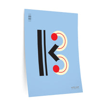 Load image into Gallery viewer, Alto Clef • blue ▸ Style 2 wall decal