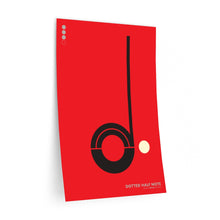 Load image into Gallery viewer, Dotted half note • red ▸ Style 2 wall decal