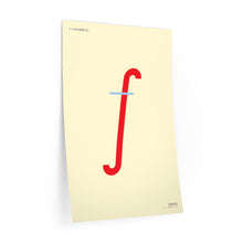 Load image into Gallery viewer, f (forte) • cream ▸ Style 2 wall decal