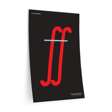 Load image into Gallery viewer, ff (fortissimo) • black ▸ Style 2 wall decal