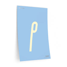 Load image into Gallery viewer, p (piano) • blue ▸ Style 2 wall decal