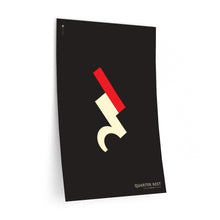 Load image into Gallery viewer, Quarter rest • black ▸ Style 2 wall decal