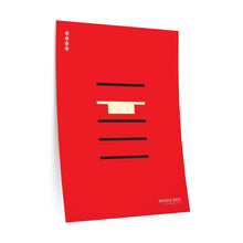 Load image into Gallery viewer, Whole rest • red ▸ Style 2 wall decal