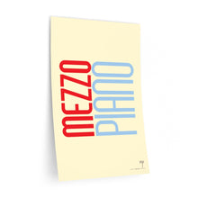 Load image into Gallery viewer, "Mezzo Piano" • cream ▸ Style 2 wall decal
