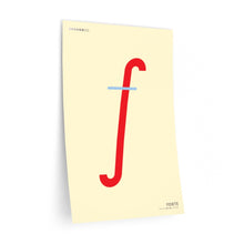 Load image into Gallery viewer, f (forte) • cream ▸ Style 2 wall decal