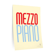 Load image into Gallery viewer, "Mezzo Piano" • cream ▸ Style 2 wall decal