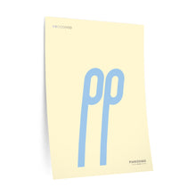 Load image into Gallery viewer, pp (pianissimo) • cream ▸ Style 2 wall decal