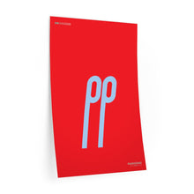 Load image into Gallery viewer, pp (pianissimo) • red ▸ Style 2 wall decal