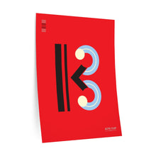 Load image into Gallery viewer, Alto Clef • red ▸ Style 2 wall decal
