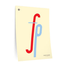 Load image into Gallery viewer, fp (forte piano) • cream ▸ Style 2 wall decal