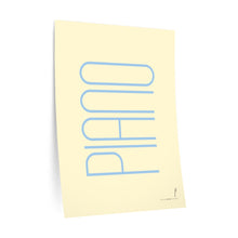 Load image into Gallery viewer, "Piano" • cream ▸ Style 2 wall decal