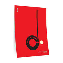 Load image into Gallery viewer, Dotted half note • red ▸ Style 2 wall decal