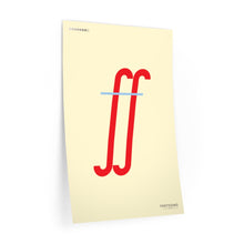 Load image into Gallery viewer, ff (fortissimo) • cream ▸ Style 2 wall decal