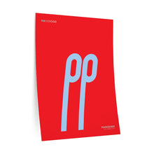 Load image into Gallery viewer, pp (pianissimo) • red ▸ Style 2 wall decal