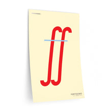 Load image into Gallery viewer, ff (fortissimo) • cream ▸ Style 2 wall decal