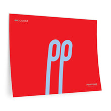 Load image into Gallery viewer, pp (pianissimo) • red ▸ Style 2 wall decal