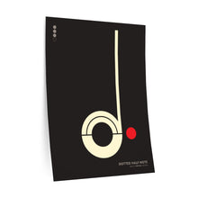 Load image into Gallery viewer, Dotted half note • black ▸ Style 2 wall decal