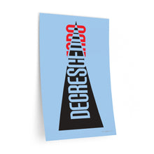 Load image into Gallery viewer, "Decrescendo" • blue ▸ Style 2 wall decal