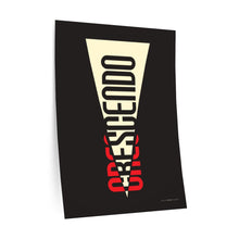 Load image into Gallery viewer, "Crescendo" • black ▸ Style 2 wall decal