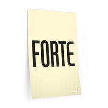 Load image into Gallery viewer, "Forte" • cream ▸ Style 2 wall decal