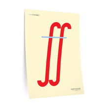 Load image into Gallery viewer, ff (fortissimo) • cream ▸ Style 2 wall decal